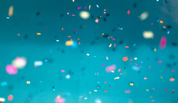 Photo of confetti